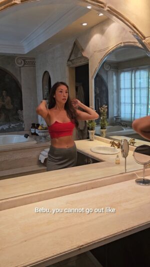 Solenn Heussaff Instagram - Getting ready for our first Noche Buena in Argentina was not that easy! 

She needs to understand in our culture we dont do that!

#MerryChristmas Everyone!