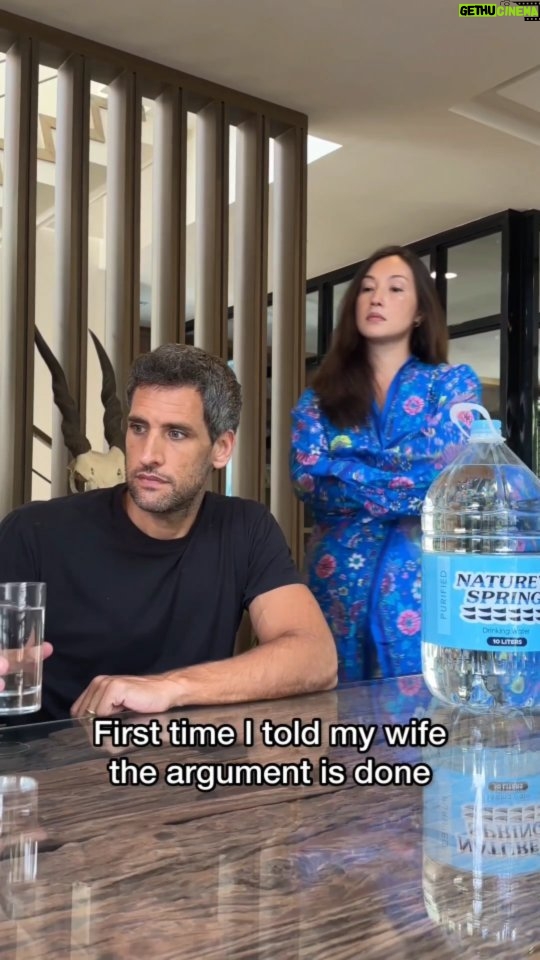 Solenn Heussaff Instagram - Today was the day I decided to put an end to an argument I considered irrational, by telling my wife "enough", right in the middle of it. #NaturesSpring kind of gave my feelings away, otherwise I would have pulled this off! Writting this from my hospital bed! PS: Happy Women day to all the strong women! Taguig