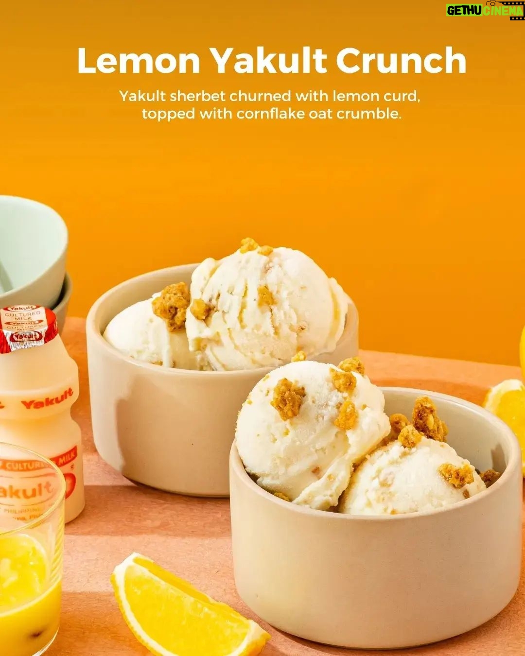 Solenn Heussaff Instagram - Itβs finally here! ππΌ @solenn.manila Manila Creamery collab features delightfully nostalgic treats in five crave-worthy ice cream flavors: π¨ Tahoney β Taho sorbet with a soy and coconut milk base with honeycomb and chewy tapioca pearls π¨ Lemon Yakult Crunch - Yakult sherbet churned with lemon curd, topped with cornflake oat crumble π¨ Sweet Corn Crumble - Sweet and buttery corn gelato base with a tart raspberry swirl and crumbled Tomi sweet corn chips π¨ Brown Butter Polvoron - A delightfully sweet polvoron gelato base churned with brown butter π¨ Blood Orange Negroni - Blood orange sorbet infused with the bold flavors of a classic Negroni Which flavor are you trying out first? Available now at solennmanila.com, GrabFood via Manila Creamery, and Manila Creamery stores. #SolennManila