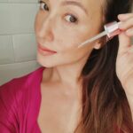 Solenn Heussaff Instagram - I have been using the new @cetaphilbrighthealthyradiance perfecting serum for over 14 days now, and I really see my skin at it's best! Love how this product delivers 7x powerful brightening benefits such as: reduces dark spots, evens out skin tone, improves fine lines and boosts my skin's radiance! Did I mention it also protects my skin from blue light and pollution? Try it now in your #radianceroutine and be #brightaboutskin And yes, safe for preggos and Breast feeding mamas!