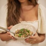 Solenn Heussaff Instagram - You will love this savory tuna risotto from @quakeroatsph ! The flavors from the broth mushroom and onion go very well with the rolled oats! I love that Quaker Oats has 1.7x more protein which helps you stay full longer, gives you more energy and beta glucan to lower your cholesterol #ShareTheGiftOfQuaker with something wholesome and healthy #CelebrateQuakerChristmas Get a can of 189g tuna when you purchase 1.2kgs of @quakerph Rolled Oats! Available in all leading supermarkets until supplies last