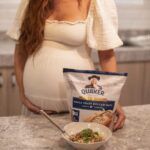 Solenn Heussaff Instagram - You will love this savory tuna risotto from @quakeroatsph ! The flavors from the broth mushroom and onion go very well with the rolled oats! I love that Quaker Oats has 1.7x more protein which helps you stay full longer, gives you more energy and beta glucan to lower your cholesterol #ShareTheGiftOfQuaker with something wholesome and healthy #CelebrateQuakerChristmas Get a can of 189g tuna when you purchase 1.2kgs of @quakerph Rolled Oats! Available in all leading supermarkets until supplies last
