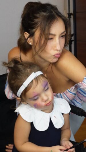 Solenn Heussaff Instagram - One day we’ll look back and enjoy these fun memories with our children. But today this is my own way of stopping time. How do you celebrate parenthood? Cherishing this with @nicobolzico as we still have a great journey ahead!
 
Also, happy to share that from my first pregnancy and now onto my second, @wyethparenteamph is here for me. Together with their team of experts, they help parents like us team up for a healthier tomorrow!