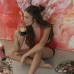 Solenn Heussaff Instagram - Elevating my daily coffee experience with the new Nespresso #VertuoPop in Spicy Red 🌶 Looove how its compact and stylish design churns out a perfectly energizing coffee fix. Just what I need while working on my art 🎨 And to share the inspo, #NespressoPH is giving away a Lavender Nomad Travel Mug to 3 lucky winners. Just comment below your morning routine and how coffee helps jumpstart your day, plus follow @nespresso.ph on Instagram and @nespresso.phl on Facebook. Join until October 24, 2023! *Open to Metro Manila residents only; winners will claim the item at the Nespresso Boutique of their choice.