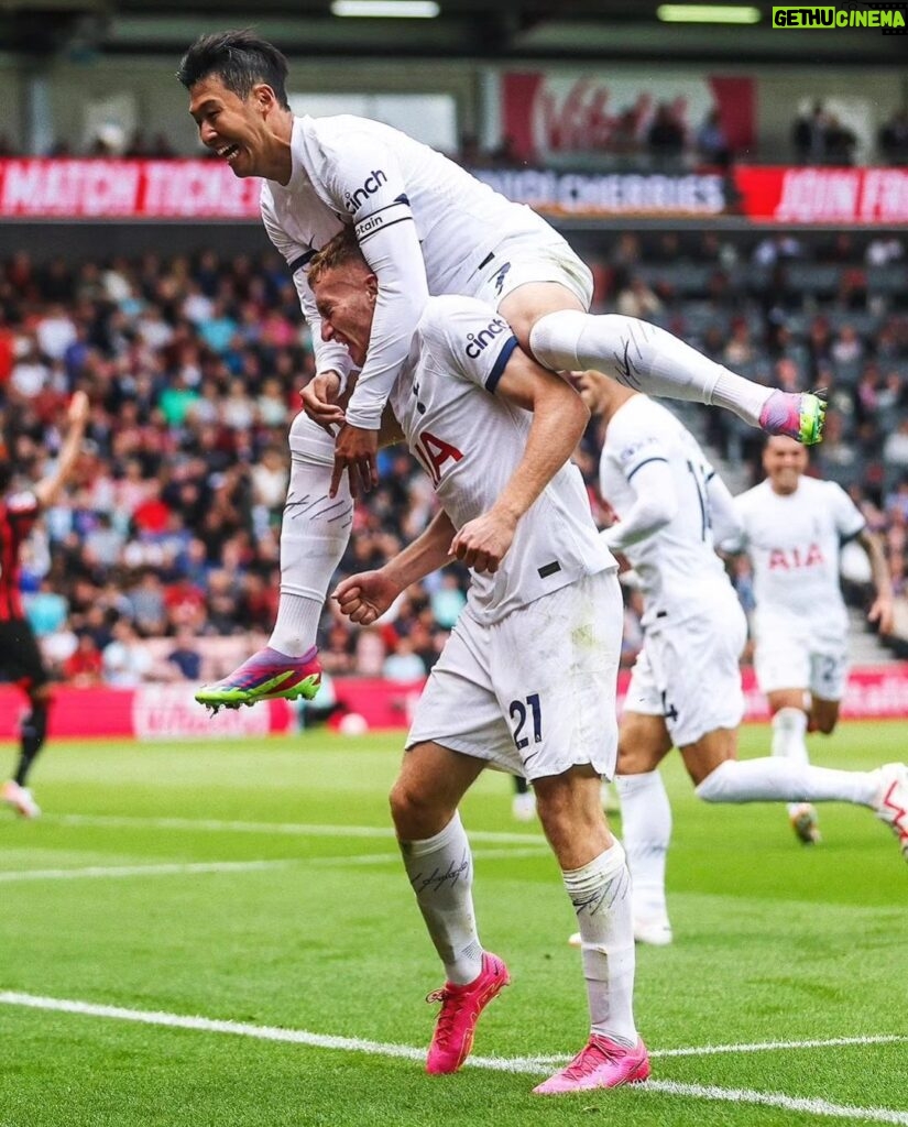 Son Heung-min Instagram - Feeling gooood!! Fun game, good performance from the boys and away support you were amazing. I hope you all have a nice bank holiday weekend 😁 @madders 🎯 #COYS Vitality Stadium