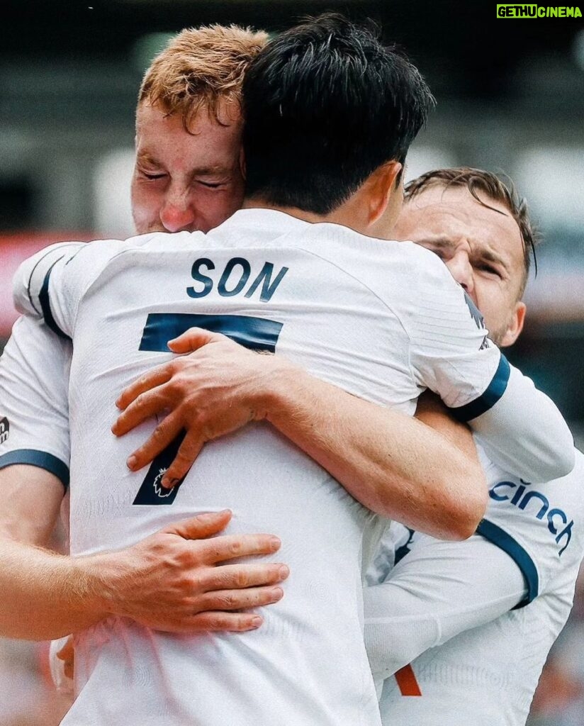 Son Heung-min Instagram - Feeling gooood!! Fun game, good performance from the boys and away support you were amazing. I hope you all have a nice bank holiday weekend 😁 @madders 🎯 #COYS Vitality Stadium