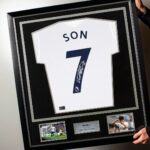 Son Heung-min Instagram - Hello everyone!! I’m giving away a framed Spurs shirt I signed with @icons_memorabilia! To enter the giveaway, simply tag a friend in the comments and follow @icons_memorabilia 😁 A winner will be selected at random. T&Cs apply. Good luck!!