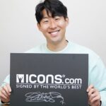 Son Heung-min Instagram - Hello everyone!! I’m giving away a framed Spurs shirt I signed with @icons_memorabilia! To enter the giveaway, simply tag a friend in the comments and follow @icons_memorabilia 😁 A winner will be selected at random. T&Cs apply. Good luck!!