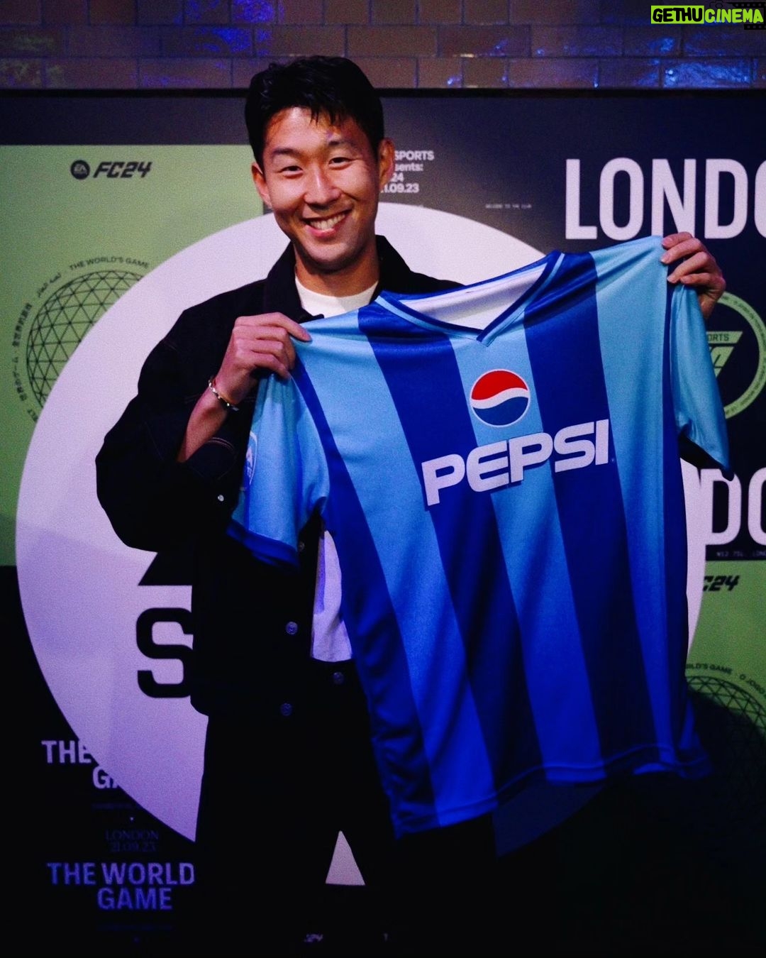Son Heung-min Instagram - Thrilled to join the @pepsiglobal squad ❗ 🔥 ⚽️ #ThirstyForMore