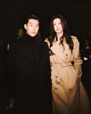 Son Heung-min Instagram - A special night with special company @burberry 🖤