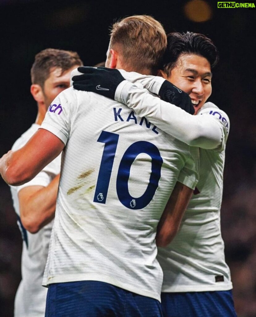 Son Heung-min Instagram - Congratulations on this amazing record @harrykane it is an honour for me to play by your side. This is a reward for how much practice and work you put in everyday. So many goals scored and so many more to come!! 😁 #COYS Tottenham Hotspur Stadium