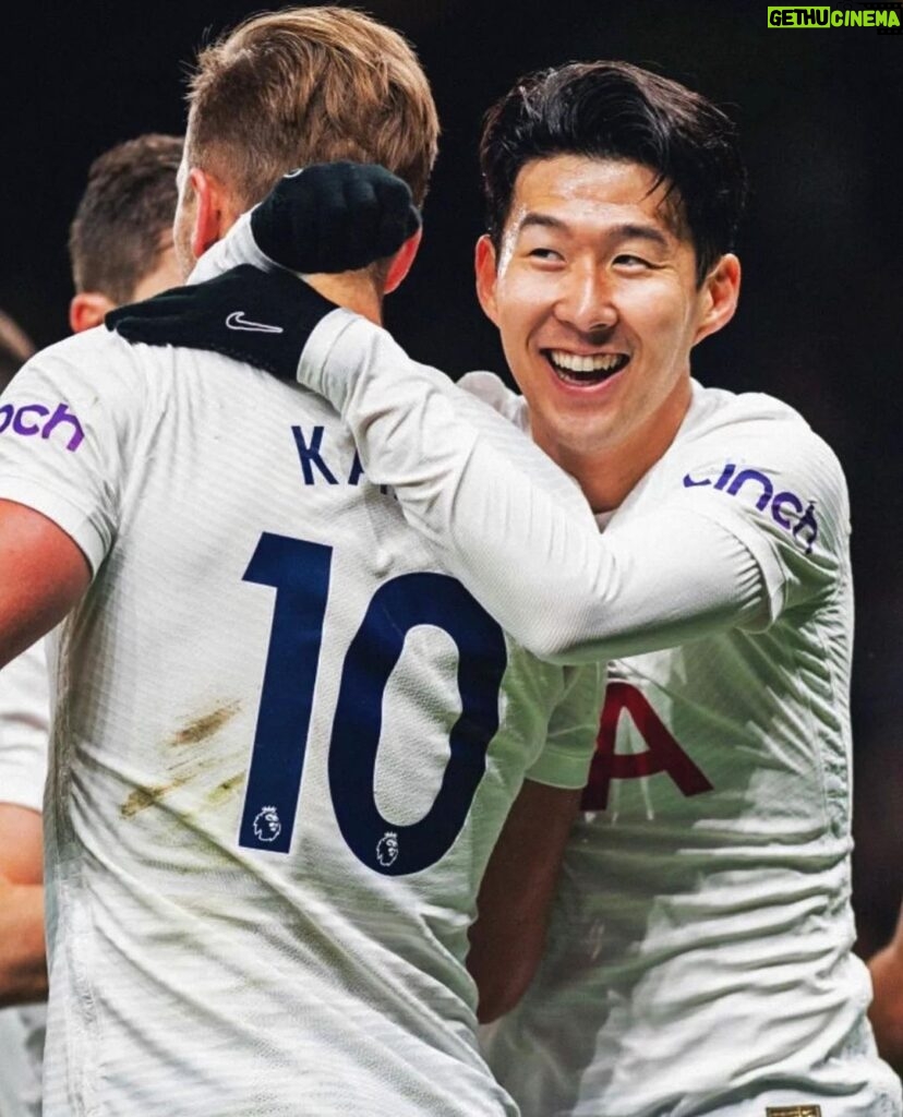Son Heung-min Instagram - Congratulations on this amazing record @harrykane it is an honour for me to play by your side. This is a reward for how much practice and work you put in everyday. So many goals scored and so many more to come!! 😁 #COYS Tottenham Hotspur Stadium
