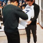 Son Heung-min Instagram - About last night! 🤝 @landonorris @tumitravel London, United Kingdom