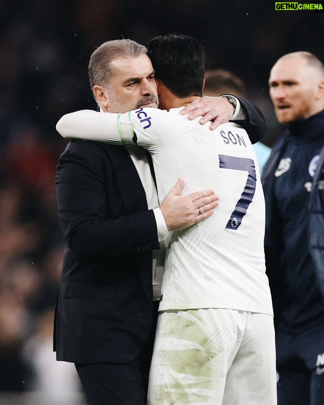 Son Heung-min Instagram - Happy to be back!! We left it late, but with you behind us, we always knew we had a chance for three points. Thank you everyone for your support welcoming me back, it was a tough week but you have all lifted me. #COYS Tottenham Hotspur Stadium