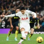 Son Heung-min Instagram - This is the reaction we wanted. Back to winning ways. Thank you for the love everyone. COYS!! 🤍 Tottenham Hotspur Stadium