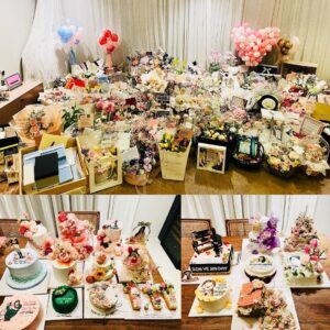 Son Ye-jin Instagram - 생일날 이렇게 많은 꽃다발과 케잌 선물들을 받은게 처음이에요..아..너무 놀랍고 감동적이에요...😭😭😭
생일과 더불어 데뷔20주년을 맞아서 이렇게 많은 축하를 받으니 내가 보낸 20년의 세월이 헛되지 않았구나.. 뿌듯하기도 하고 다시 한번 스스로 행복한사람이라는걸 실감합니다.
2021을 여러분의 따뜻한 마음과 너무 큰 축복으로 시작하게 되어서 어느때보다 가슴벅차고 설레이는 시작이 됐어요.이렇게 너무 큰 사랑을 받기만해서 저의 감사의 마음을 어떻게 전할수 있을런지요..😢
여러분도 2021년은 더 행복한 한해가 되시길 진심으로 바래요.🙏

It’s my first time to receive this much.... so many flowers cakes and presents on my birthday.
AH....This is very surprising and touching.🙊
And also received big congratulations with my 20th debut celebration.
So I thought I must have spent a very valuable 20 years.
I can be proud of myself and I can feel I’m such a lucky person. You made me feel this way. 
I can start the year with your warmth and big cheer so I’m very excited and overwhelmed. 
How can I share my thankful heart to you guys...😢
I hope this year will be kinder to everyone 🙏