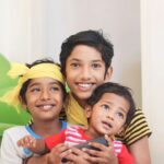 Sona Jelina Instagram - #onam2023 with Kutties #Jithinan #Jizan #deekshaLekshmi #Deekshith Nedumangad