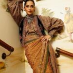 Sonam Kapoor Instagram - The most dapper date.. I married a perfect gentleman. Look @ritukumarhq Bag @kokommoaccessories Footwear @hereu_ Styling @rheakapoor @abhilashatd @shereenlovebug Style Team @snehhasuresh @niyatiij Make up and Hair @namratasoni Photographer @dinesh_ahuja #everydayphenomenal💫 🧿