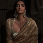 Sonam Kapoor Instagram - In @manishmalhotra05 for his spectacular Diwali party!
