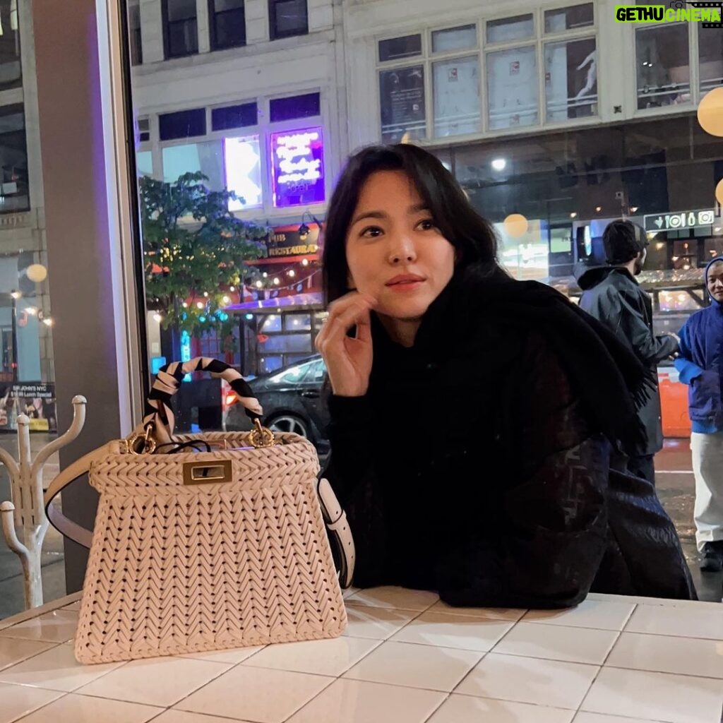 Song Hye-kyo Instagram - NY 💛 FENDI