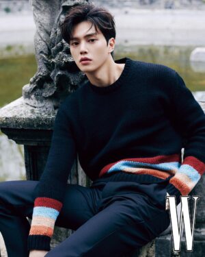 Song Kang Instagram - @PRADA @wkorea 🤭