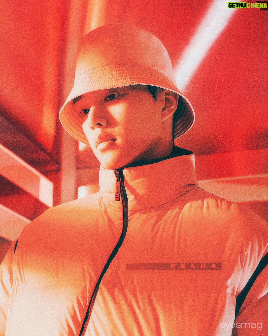 Song Kang Instagram - @prada #pradaLineaRossa 😍