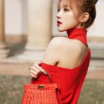 Song Yuqi Instagram - ❤️❤️❤️ #FendiFW24 @fendi @mrkimjones @silviaventurinifendi @delfinadelettrez