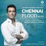 Sonu Sood Instagram – Rising together through the storms.
Join hands with me to bring hope to those affected by the Chennai Floods.
சென்னை, நாங்கள் உங்களுடன் உள்ளோம் 🙏🏻
#ChennaiFloodRelief #SoodCharityFoundation @sood_charity_foundation