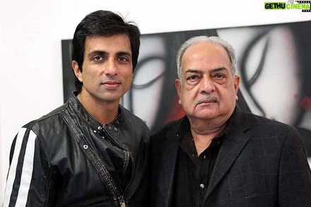 Sonu Sood Instagram - On Feb 7th…when life slipped out of my hand. My Soul My Dad. Miss you Papa💔 #ShaktiSagarSood #feb7th