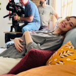 Sophia Abrahão Instagram - aproveitando o #tbt pra postar mais dos bastidores de #CaminhosDoAmanhã ❤️🤰🏻