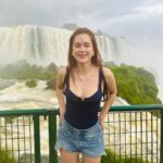 Sophia Abrahão Instagram - uma das 7 maravilhas naturais do mundo ❤️ Cataratas - Foz Do Iguaçu