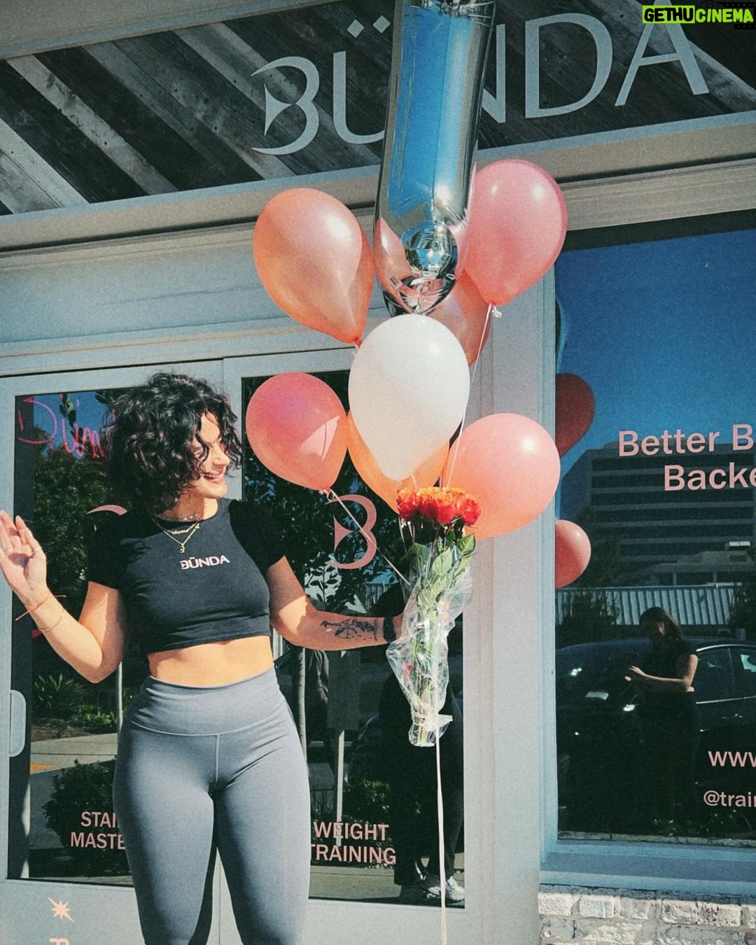 Sophia Aguiar - 1.4K Likes - I can’t believe it’s been a year since we opened up @trainbundawoodlandhills! And it has been quite the year 🙃
This experience has taught me so much about myself and what I’m truly capable of. I’m really proud of myself! 🥹
I’m so grateful for the support of my friends, family, employees, bosses, clients and @davidmooretv. Your faith in me has given me the confidence to accomplish something so much bigger than myself.
Year 2 bout to go crazy 😜