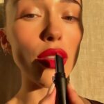 Sophia Culpo Instagram – The lip combo from last night.. Mistletoe ready💋 @armanibeauty #armanibeauties