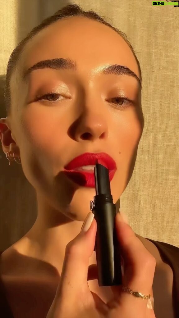 Sophia Culpo Instagram - The lip combo from last night.. Mistletoe ready💋 @armanibeauty #armanibeauties