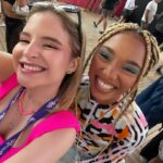 Sophia Valverde Instagram - Amando nossa temporada no Rio 💗🎬🏖️ Quem aí quer mais fotos e stories? 😇🥰🫣 #amo #diversão #show #anitta #polianamoça Riocentro
