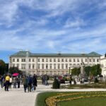 Sophie Choudry Instagram - From Mozart to the Sound of Music, it all happened in beautiful Salzburg.. Spent the loveliest afternoon with the best people🩵 #salzburg #austria #makingmemories #soundofmusic #mozart #mirabellegardens #vontrapp #lovelockbridge #sophiechoudry Salzburg, Austria