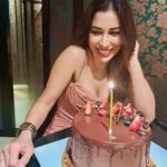Sophie Choudry Instagram - Cake, laughs and love!! Grateful for all I have and for all that is to come🎂🩷 Tku for the love everyone! #bdaygirl #reverseageing #birthdaycake #sophiechoudry #ifeelspecial #happybirthday