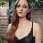 Sophie Turner Instagram - Do Revenge is out in two days. I had the best time doing this fun little cameo. Thanks to my fucking epic glam team for this look. And enjoy the movie on @netflix September 16th!!