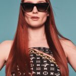 Sophie Turner Instagram - U know I like it when yo body goes BUMP BUMP BUMP Wearing @louisvuitton EIC @kenyahunt Creative Director @tom_houseofusher Fashion Director @avrilmair Picture Director @izzyparrylewis Talent Director / Interview @lottielumsden Photographer @thejemmitchell Stylist @jennedykennedy Hair @cwoodhair Makeup @naokoscintu Nails @nailsbymh