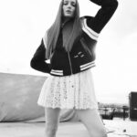 Sophie Turner Instagram - U know I like it when yo body goes BUMP BUMP BUMP Wearing @louisvuitton EIC @kenyahunt Creative Director @tom_houseofusher Fashion Director @avrilmair Picture Director @izzyparrylewis Talent Director / Interview @lottielumsden Photographer @thejemmitchell Stylist @jennedykennedy Hair @cwoodhair Makeup @naokoscintu Nails @nailsbymh