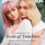 Sophie Turner Instagram – Rolling stone 📸 @nicolenodland
👗 @stricola 💄 @naokoscintu 💇‍♀️ @raphaelsalley ♥️ @maisie_williams
