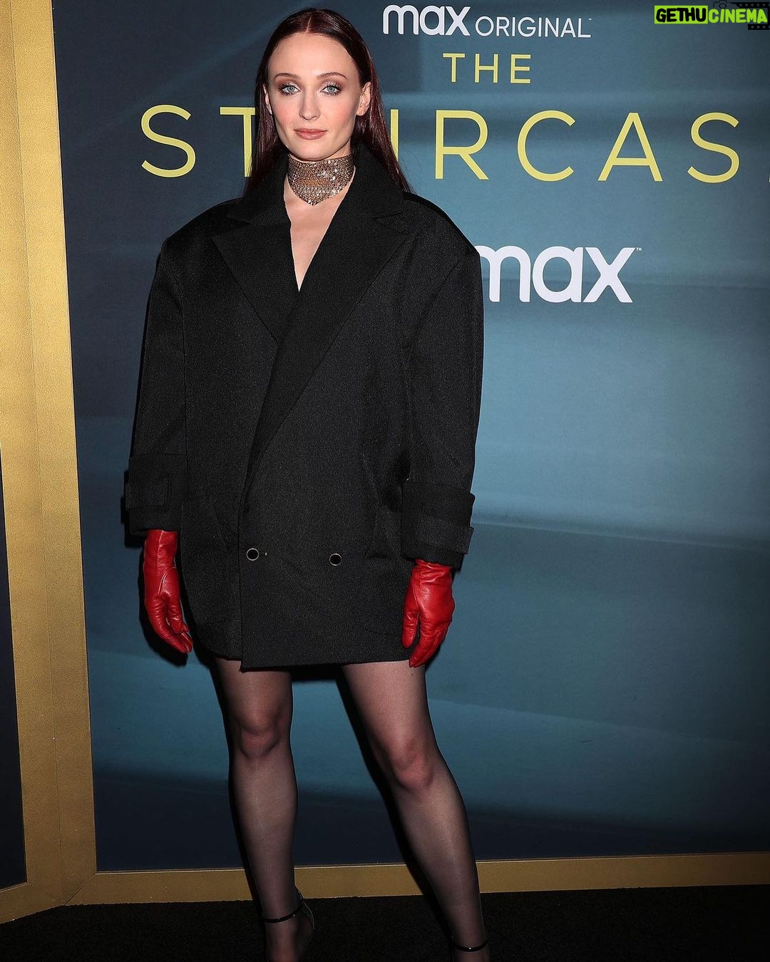 Sophie Turner Instagram - Well….. The Staircase is out now on @hbomax go watch, speculate, enjoy!!!
