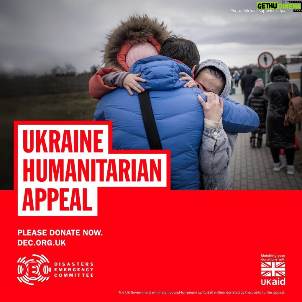 Sophie Turner Instagram - Over a million people have fled their homes in Ukraine. They need food, water, shelter and medical assistance. The DEC has launched an urgent appeal. @disastersemergencycommittee member charities are on the ground in Ukraine and in bordering countries, bringing vital lifesaving aid to those in need. Please help. Donate today via link in my bio #UkraineAppeal