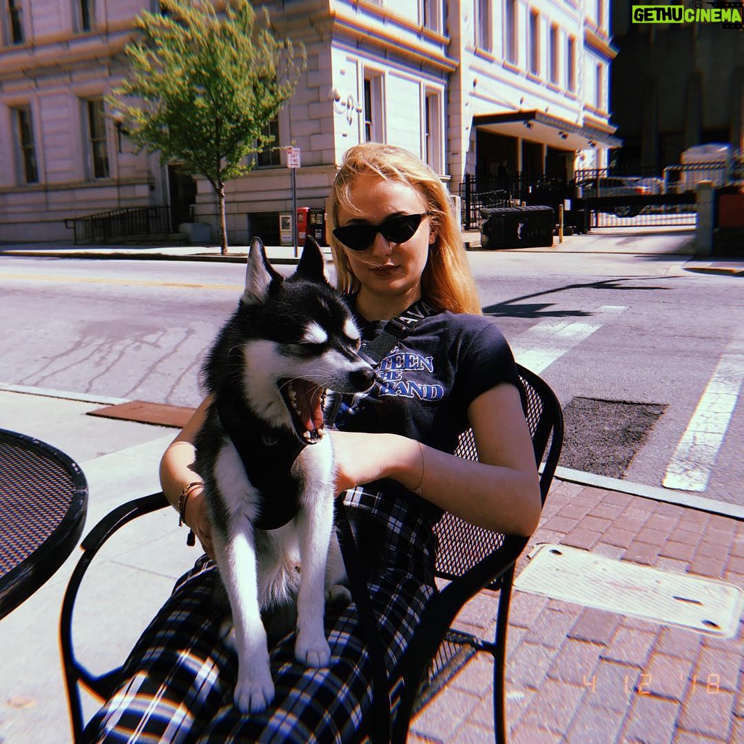 Sophie Turner Instagram - My dog sings wbu