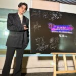 Sota Hanamura Instagram - 日本最速で 『スパイダーマン アクロス・ザ・スパイダーバース』 を観させて頂きました！ 本当に最高の作品で僕も改めて自分の信じた道を強く生きようと思えました。 それにしてもこうして日本最速で観させていただけるなんてファンとしてたまらない幸せですし、光栄ですし、これ以上ないです。 今回は字幕版でしたが、公開されたら賢章くんの吹替版も必ず観に行きます！ 今日、朝５時に起きて賢章くんの吹替版の1を見返してから仕事に行きました^ ^ そして、 JO1景瑚くん BE:FIRST LEOくんの2人とお写真を！ 久々に2人にも逢えて更に高まりました！ ダンスボーカルグループはみんなファミリーな気持ちです。 みんなでジャンルの枠を広げて、そして超えていきましょう！ 共に高みへ！ #今年一番スゴいアニメの話をしよう