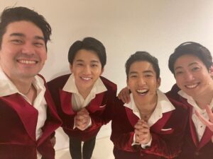 Sota Hanamura Instagram - 『ジャージーボーイズ』大千穐楽を迎えました。
観に来てくださった方、応援してくださった方。皆様に最大の感謝を。

そして最高のチームに感謝。
あえて四人の写真を１枚目に。
BIG LOVE。