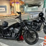 Sota Hanamura Instagram - 海ほたる！！ 後輩くんが、僕のバイク乗ってきてくれたので、 2台とも僕のバイク。 まさか自分のバイク並べて写真撮れるなんて。。。 #da_ice #バイク #ハーレー #FXBRS #xg750 #ストリート750 #ブレイクアウト114