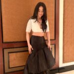 Soundarya Sharma Instagram - ♟️ For #FilmFareOTTAwards2023 night @filmfare Styled by: @krishi1606 HMU: @dynamitepikachu Ensemble by: @ashutoshjoshiofficial Accessories: @rimayu07