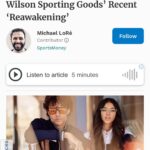 Spencer Paysinger Instagram - The Duke: Factory to Field being featured in @forbes as one of the reasons behind the recent @wilson “reawakening” is further confirmation that the relationship @welcometomoorest is building with Wilson Sports is off to a great start. Hype for more!