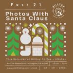 Spencer Paysinger Instagram - Join @post21shop and @findyourhilltop for Christmas photos with Black Santa this Saturday, Dec 18th @findyourhilltop Slauson! Hit the link in Story + Bio to secure a spot for the kiddos!